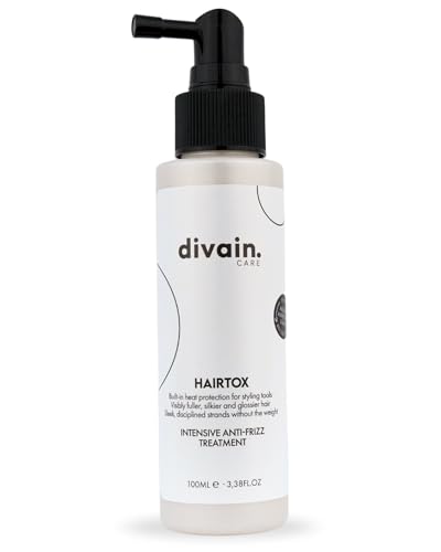 HAIRTOX 100 ml | Tratamiento Capilar Antiencrespamiento con Ácido Hialurónico, Pantenol y Vitamina F | Cabello Más Denso, Sedoso y Brillante | divain.Care