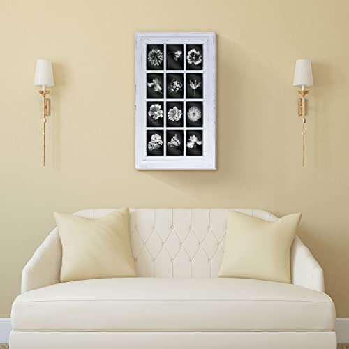 Melannco 12-Opening Wall Mount Frame Picture Collage, White #TOP3