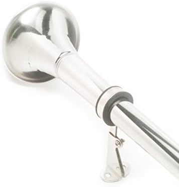 Miniatura 5 de PactradeMarine Boat Auto - Juego completo de cuerno de trompeta individual de acero inoxidable, 12 V