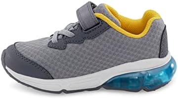 Stride Rite M2P Lighted Reptile Light-Up Sneaker, Grey, 1 Wide US Unisex Little_Kid | Image 4