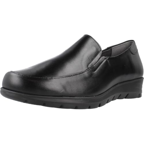 PITILLOS Mocasín Piel cómodo Mujer Pit 107 Negro - 39, Negro