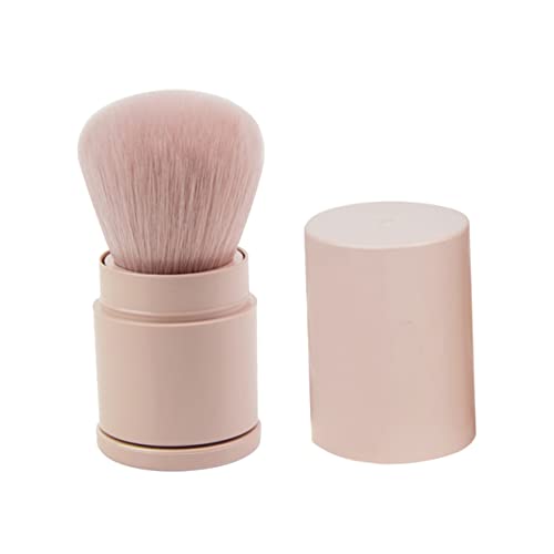 PLAFOPE Fluffy Blush Brush Makeup Tool Premium Synthetic Hair for Foundation Blush Application Compact Portable for Professional Home Use for Women