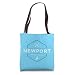 Newport Rhode Island Beach Graphic Tote Bag