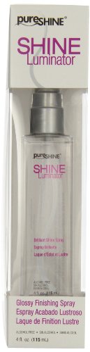 Pure shine shine luminator 4oz glossy finishing spray