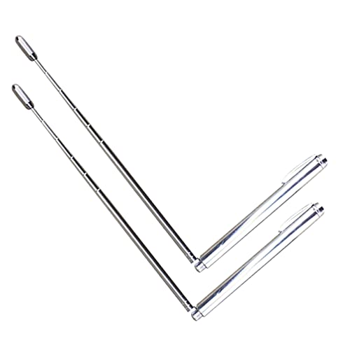 BESTonZON Divining Tool for Beginners Pcs Stainless Steel Dowsing Rods Retractable Feature