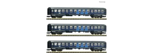 Preisvergleich Produktbild Fleischmann 814713 N 3er Set Personenwagen der NS