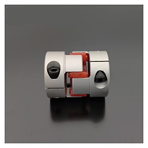 SUOFEILAIMU-PHONE CASE Metal Coupler Three- Jaw D20L25 Aluminum Flexible Shaft Coupling for Motor Connector Solid Rubber Pad 6/6.35/8/10/mm (Inner Diameter : 6x8)