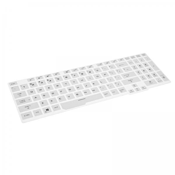 CALANDIS™ 2xKeyboard Protector Skin Universal for ASUS TUF Gaming A15 Laptop Accessories White | Computers/Tablets & Networking | Laptop & Desktop Accessories | Keyboard Protectors-image-24