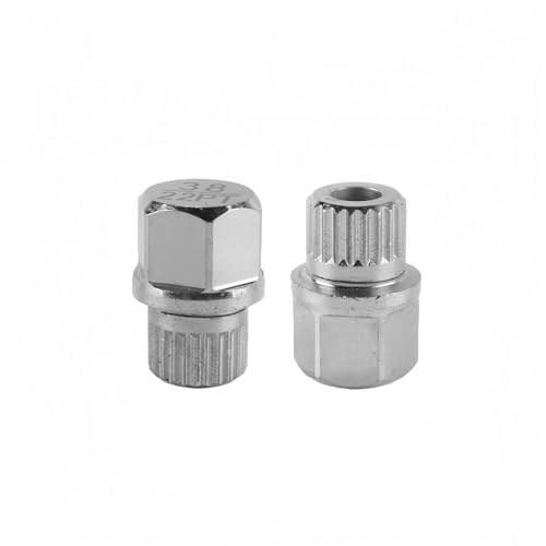 Enwye Clé à douille pour écrou de roue de voiture, pour séries 5/3/1 X1 X3 X5 X6 38/22PT, acier au chrome-molybdène chromé