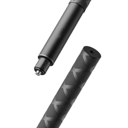Image of Universal Invisible Monopod Selfie Stick 300cm | Heavy Duty Metal Soft Grip Pole for Insta 360 X4, X3, X2 GoPro Hero 13 12 11 10 9 8 7 Action Cameras