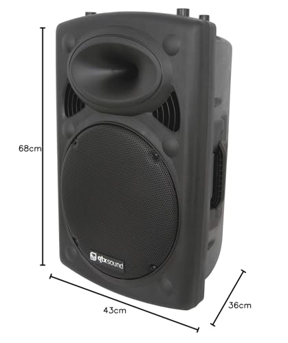 qtx | QR-Serie passiv geformter PA-Lautsprecherschrank, 178.213UK