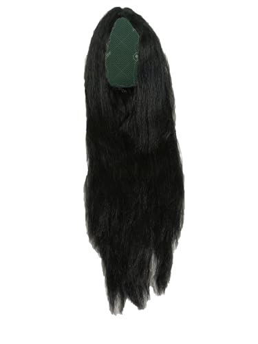 Image of BookMyCostume Long Black Hair Extension Wig - Perfect for Fancy Dress, Ma Kali Look & Dance Performance