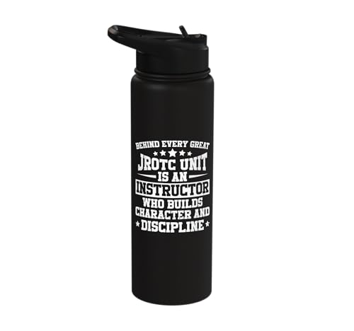 JROTC Instructor Stainless Steel Insulated Water Bottle