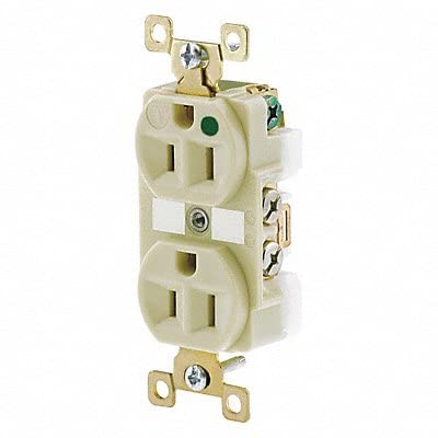 15A Duplex Receptacle 125VAC 5-15R IV