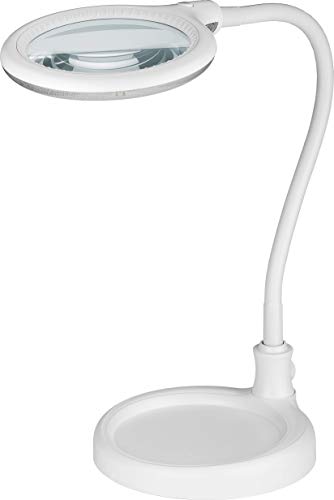 Goobay 44872 LED Lupenleuchte - Lupenlampe mit Standfuß - Standlupe mit Licht - 6 W Leistungsaufnahme - Farbtemperatur… – Bild 5