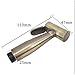 ABZHNM Handheld Bidet Sprayer for Toilet Brushed Brass Portable Baby Cloth Diaper with Hose and Bracket, Feminine Wash, Easy to Install,