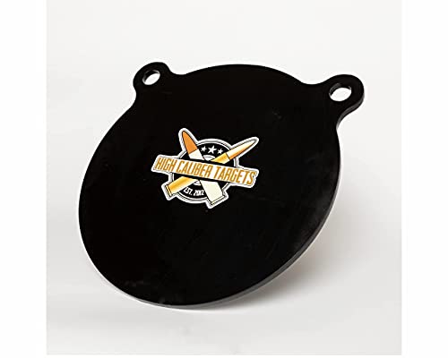 High Caliber Ar500 Steel Shooting Targets - Gong, Shilouettes, Ipsc, Hooks, Brackets And More 1/2", 3/8", And 1/4" Thicknesses Avaliable - Made In The Usa (Gong, 3") #TOP2