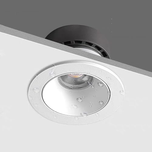 Foco empotrable Impermeable IP65 para baño, 3,35″, para baño, Cocina, Pasillo, balcón.