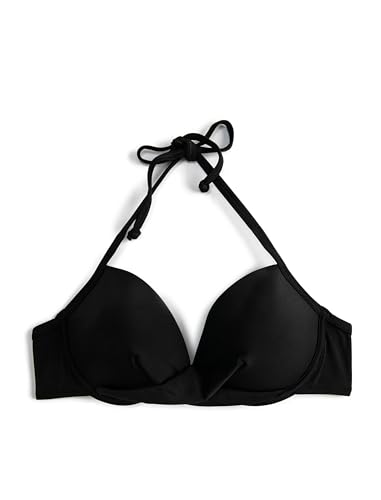 Bikini femme rembourré Koton noir la solution push up pour un maintien parfait de la poitrine
