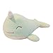 LSCRFC Simpatico narvalo Cuscino Peluche Bambola Bambola Regalo Bambino 35 cm Verde