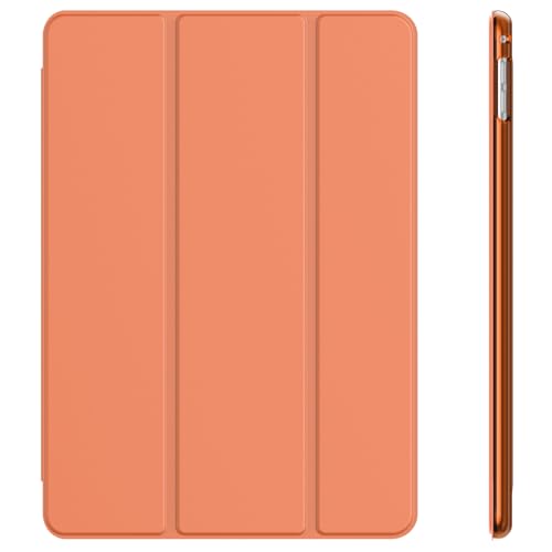 Image of JETech Case for iPad Air 2 (2nd Generation), Smart Cover Auto Wake /Sleep (Papaya)
