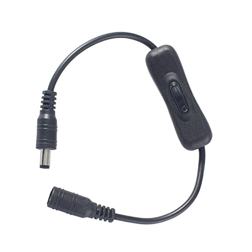 Connecteur CC 12V interrupteur intégré pour couper l'alimentation sans débrancher vos appareils