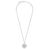  Leonardo Jewels 15716 - Collar de acero inoxidable con cristal