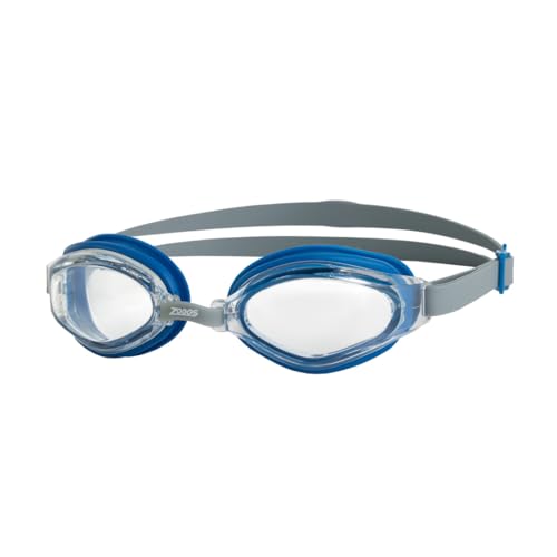 Zoggs Endura Max, Swimming Goggles Unisex-Adult, Grey/Blue/Clear