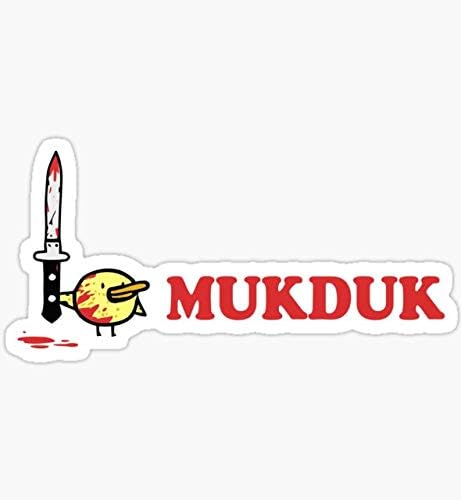 Mukduk - The Office (Horizontal Design) - Pack of 3 Stickers - Auto, Wall, Lapto