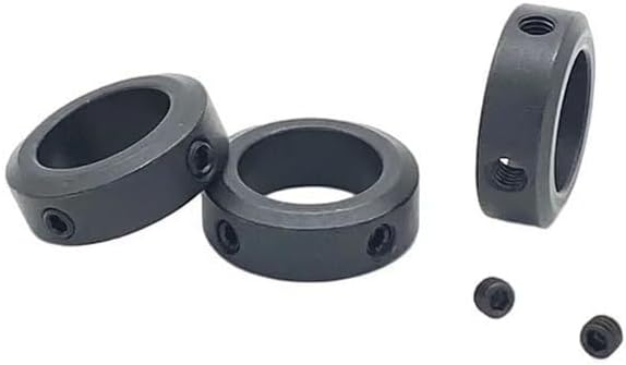 Bearings, Shaft Collar Stop Fixing Limit Ring Bearing Bush Thrust Dia 3 5 6 7 8 10 12 15 16 20 25 30(25-38-12mm),High Hardness and Toughness(15-24-10mm)
