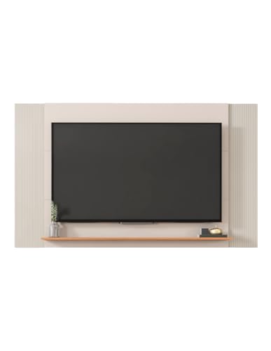 La Mejor Selección de Panel de Tv - los más vendidos. 49 LOOMBER Panel para TV de hasta 65' – Centro de Entretenimiento Moderno para Sala, Panel Decorativo Minimalista para Televisión (Crema CASCAVEL)