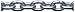 Campbell 0120430 System 3 Grade 30 Low Carbon Steel Proof Coil Chain in Half Drum, Hot Galvanized, 1/4" Trade, 0.26" Diameter, 400