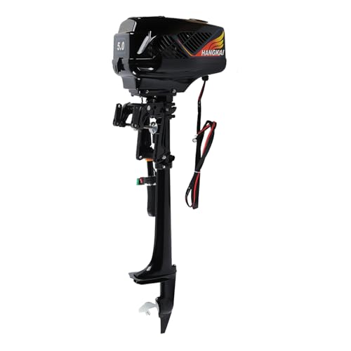JDBDU 48 V 5,0 PS Elektrischer Außenbordmotor, 1200W 3000rmp Elektromotor Bootsmotor, Bürstenloser Motor Elektro Bootsmotor Fischerboot Motor Boot für Schlauchboote, Kanus, Fischerboote