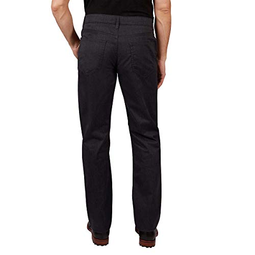 Weatherproof Vintage Men's 5 Pocket Twill Pant (32x32, Charcoal Heather)2