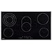 Produktbild Küchengeräte Ceranfeld mit 5 Brennern, Touch Control, 77 cm, 8500 W Kochfelder