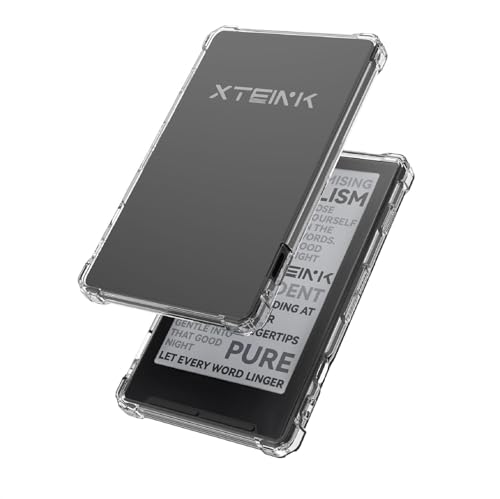 GIOPUEY Clear Hülle Kompatibel mit XTEINK X4, Ultra Dünn TPU Hülle, Luftpolsterschutz, [Nicht Leicht zu Vergilben] Stoßfest Hülle - Transparent
