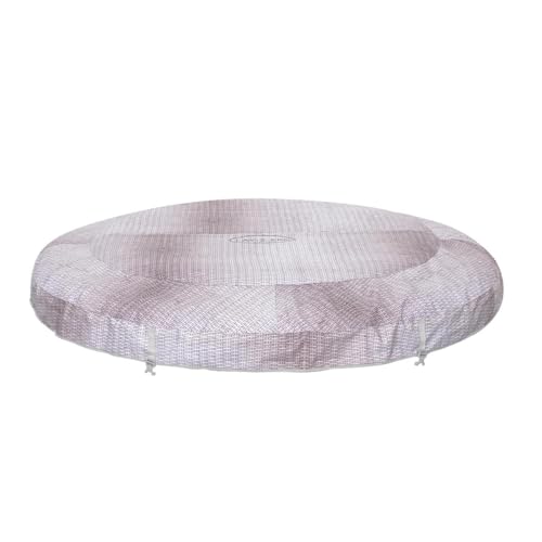 Bestway® Ersatzteil Abdeckung Rattan-Optik (rosenweiß) für Lay-Z-SPA® Cancun AirJet Ø 180 cm (2021)