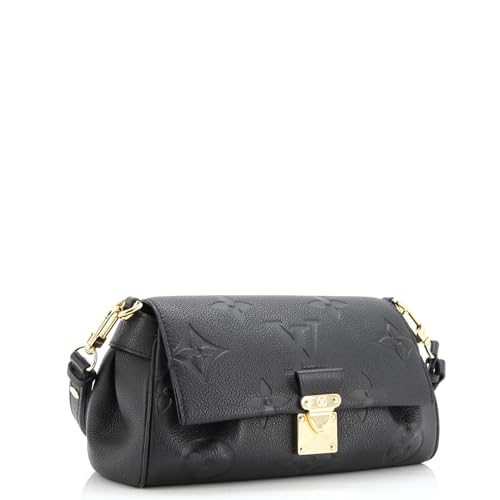 Pre-Loved Favorite NM Handbag Monogram Empreinte Giant, Black2