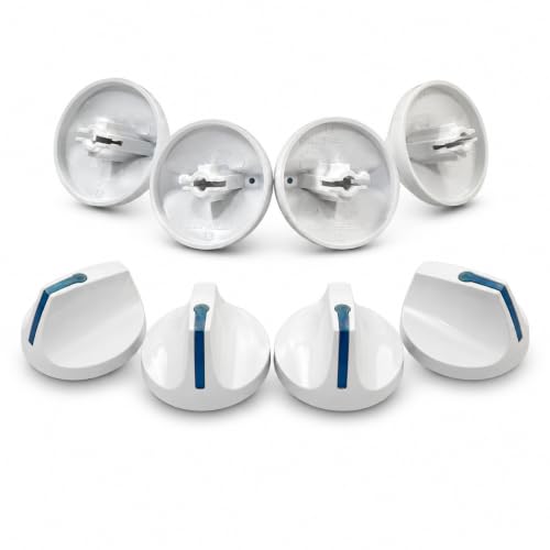 Image of Washing Machine Knob Set Compatible with Samsung Semi-Automatic Washing Machine (Set of 4) | Dryer & Drain Timer Switch Button Knob | Replacement Parts & Accessorie