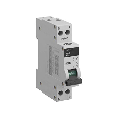 DEBFLEX DISYONCTOR 3KA 1 MÓDULO PH+N 2 AMPERES BLANCO Cover