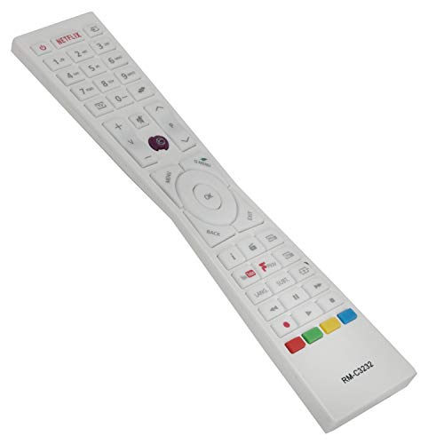 VINABTY Remplacement Remote Control RM-C3232 RC43101P fit for JVC Bush Smart TVs with Fplay YouTube Netflix Buttons LT-24C680 LT-24C685 LT-32C695 LT-32C795 LT-40C790 LT49C790 LT-55C870 - Image 2
