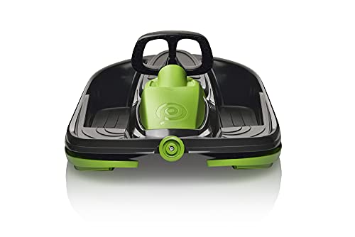 Gizmo Riders 2-Sitzer Skischlitten mit Differentiallenkung und tiefer Grabbremse - Stratos Mystic Green