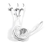 Replace parts 3-Pack Ceramic Electrode and 3-Pack Igniter Wire, Replacement for Select Gas Grill Models by Aussie, BBQ Grillware and Others