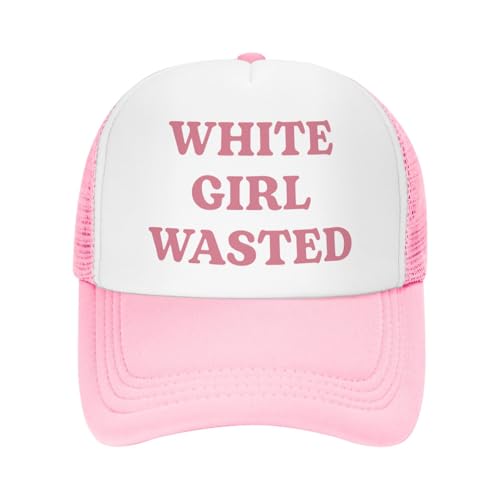 Image of Funny Trucker Hats for Women Hot Pink Funny Gag Baseball Cap for Girls Women Men Hat