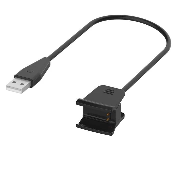 Panlouting Chargeur USB Câble de Charge 100cm avec Bouton de Réinitialisation compatible Fitbit Alta HR
