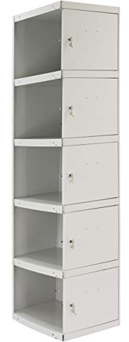 Simon Rack TAQUILLA Profesional DESMONTADO 5 Doors 1/5, Metal, Gris/Gris, 1800x400x500