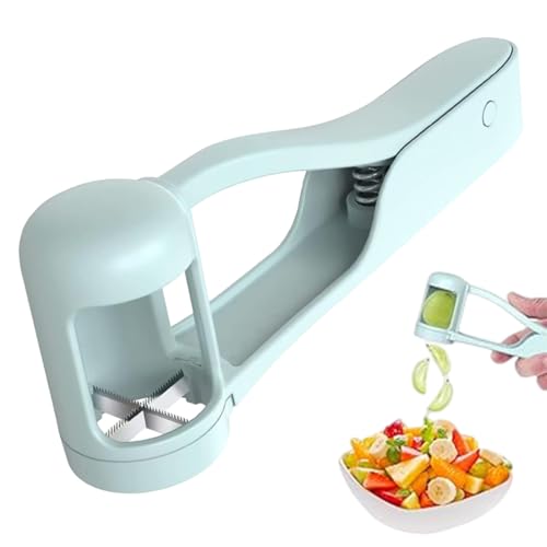 Máquina Cortadora de Frutas para Niños, de Acero Inoxidable Cortadora de Fresas de Frutas y Verduras de Tomate para Cocina Ensalada de Corte de Pasteles Aceros Inoxidables