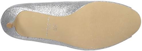 Paradox London Pink Women's Prunella Pump, Silver,6 W US | Image 3
