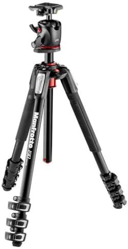 Amazon.com : Manfrotto 190 4-Section Aluminum Tripod with XPRO 