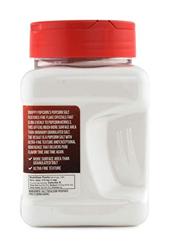 Snappy White Popcorn Salt, 18 Oz #TOP1